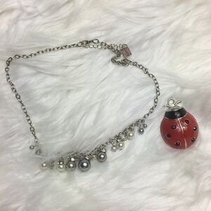 Chaps, faux pearls/gems choker, NWOT, 18-20”